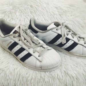(SOLD) Adidas Superstars Shoes Women’s Size 8